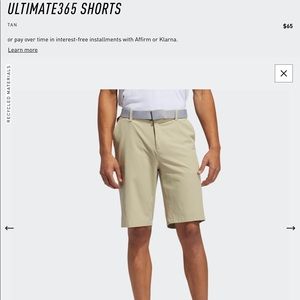 Adidas Ultimate 365 Golf Size 38 4 Pairs of Shorts